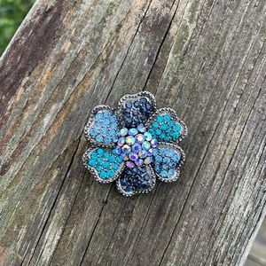 Super Sparkly Crystal Costume Ring
